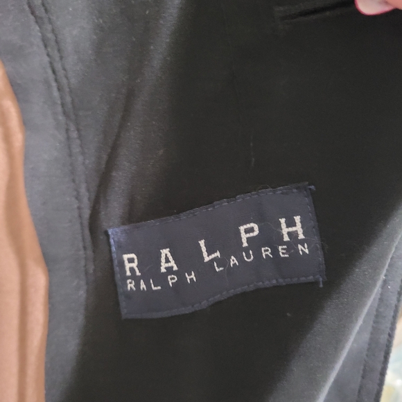 Ralph Lauren blue label mens black trench coat - Picture 6 of 15